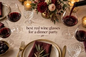best red wine glasses for a dinner party