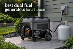 best dual fuel generators for a house