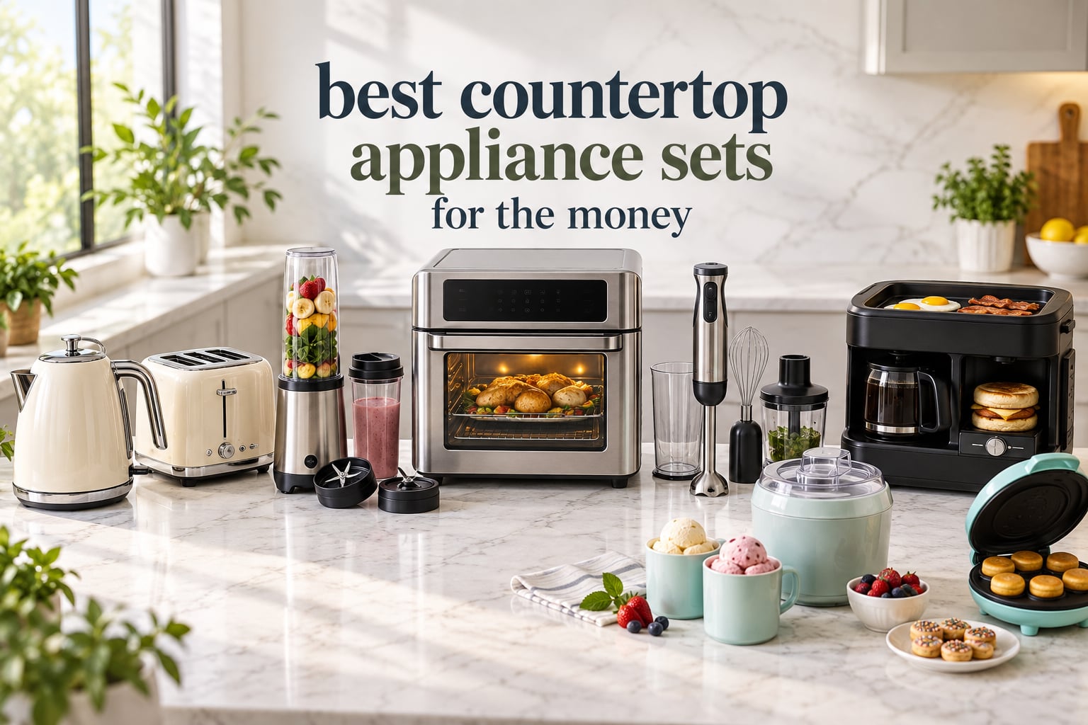 best countertop appliance sets for the money