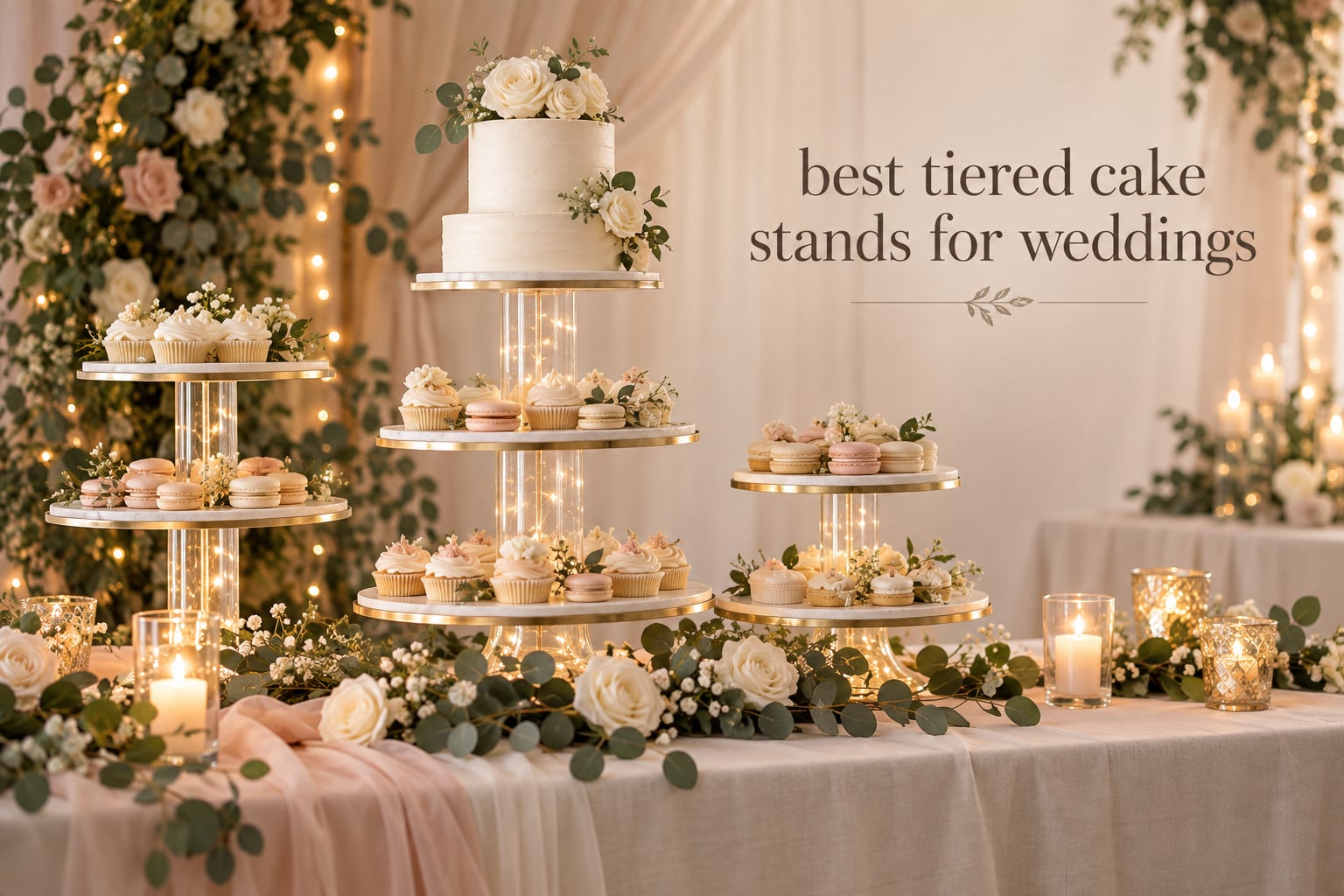 best tiered cake stands for weddings