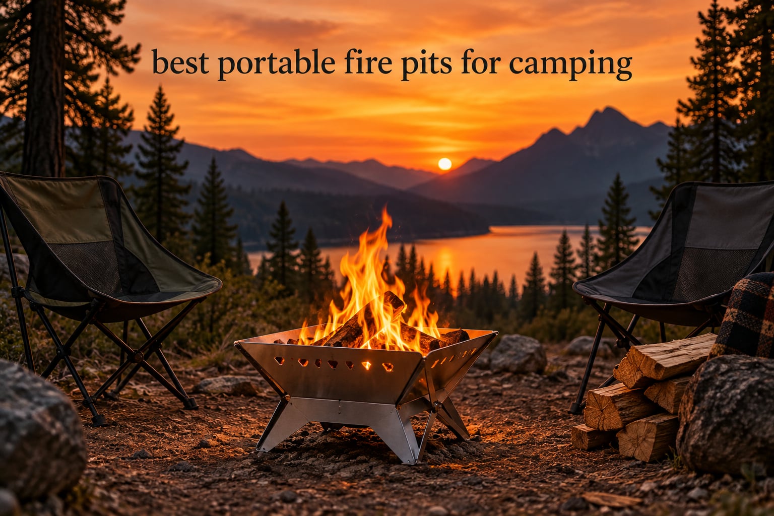 best portable fire pits for camping