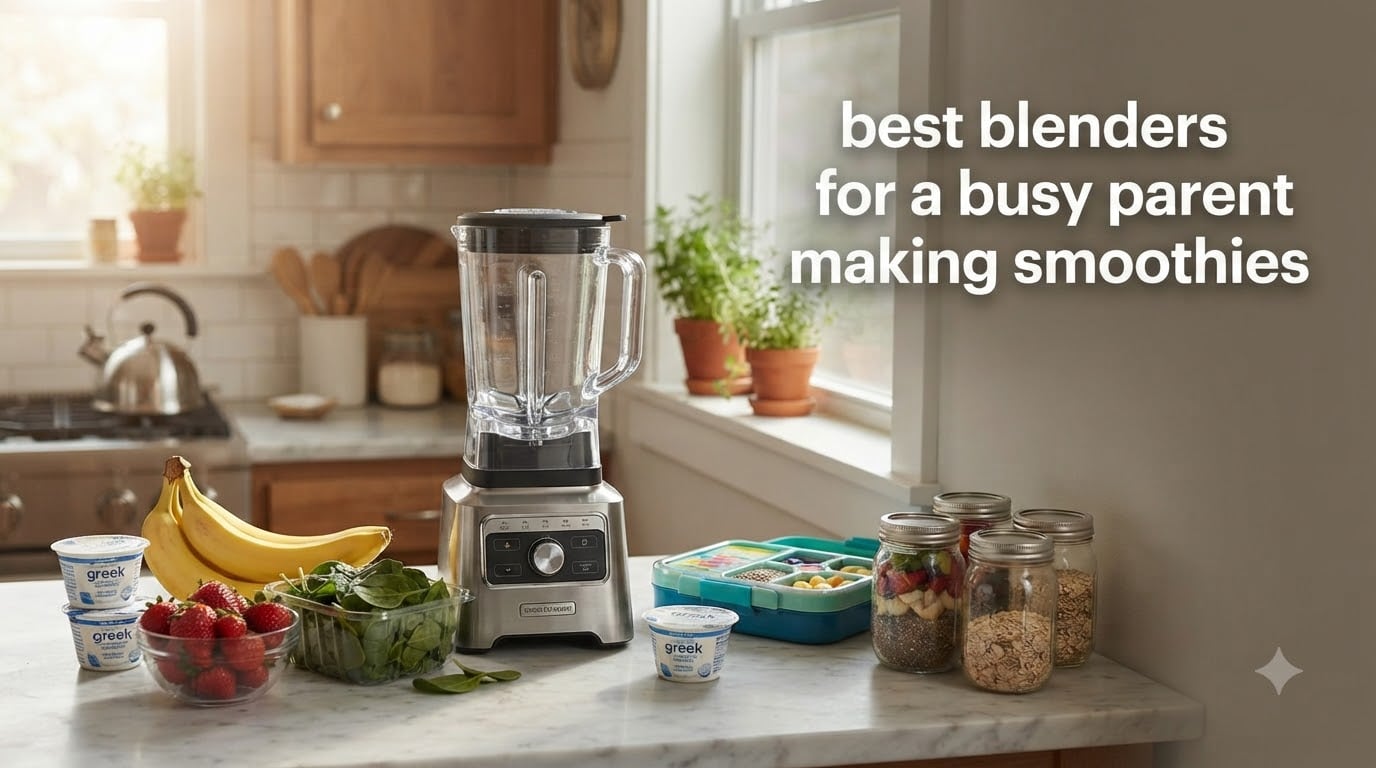 best blenders for a busy parent making smoothies