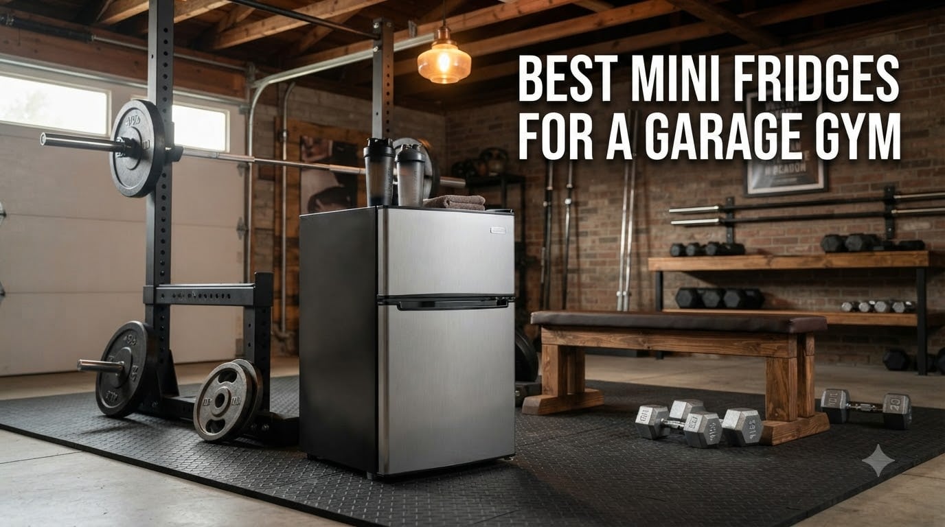 best mini fridges for a garage gym