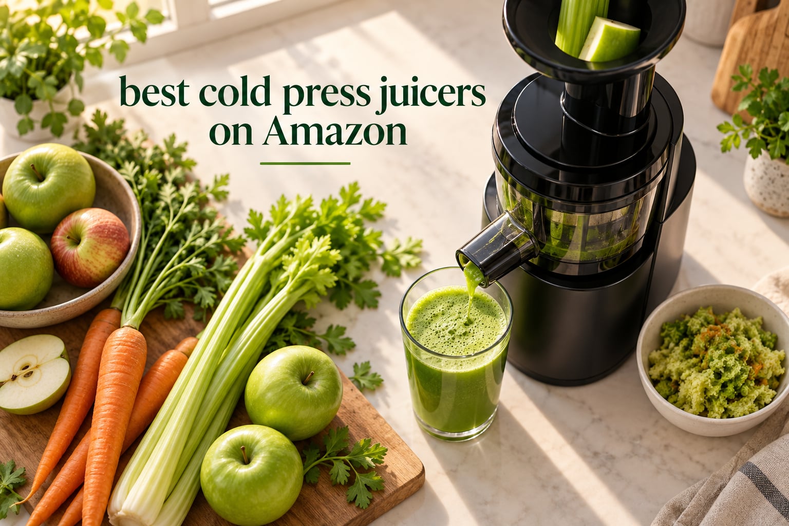 best cold press juicers on Amazon
