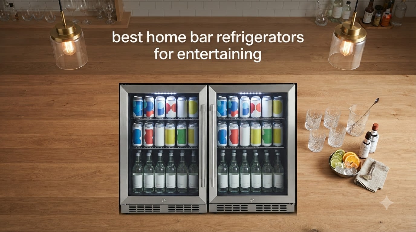 best home bar refrigerators for entertaining