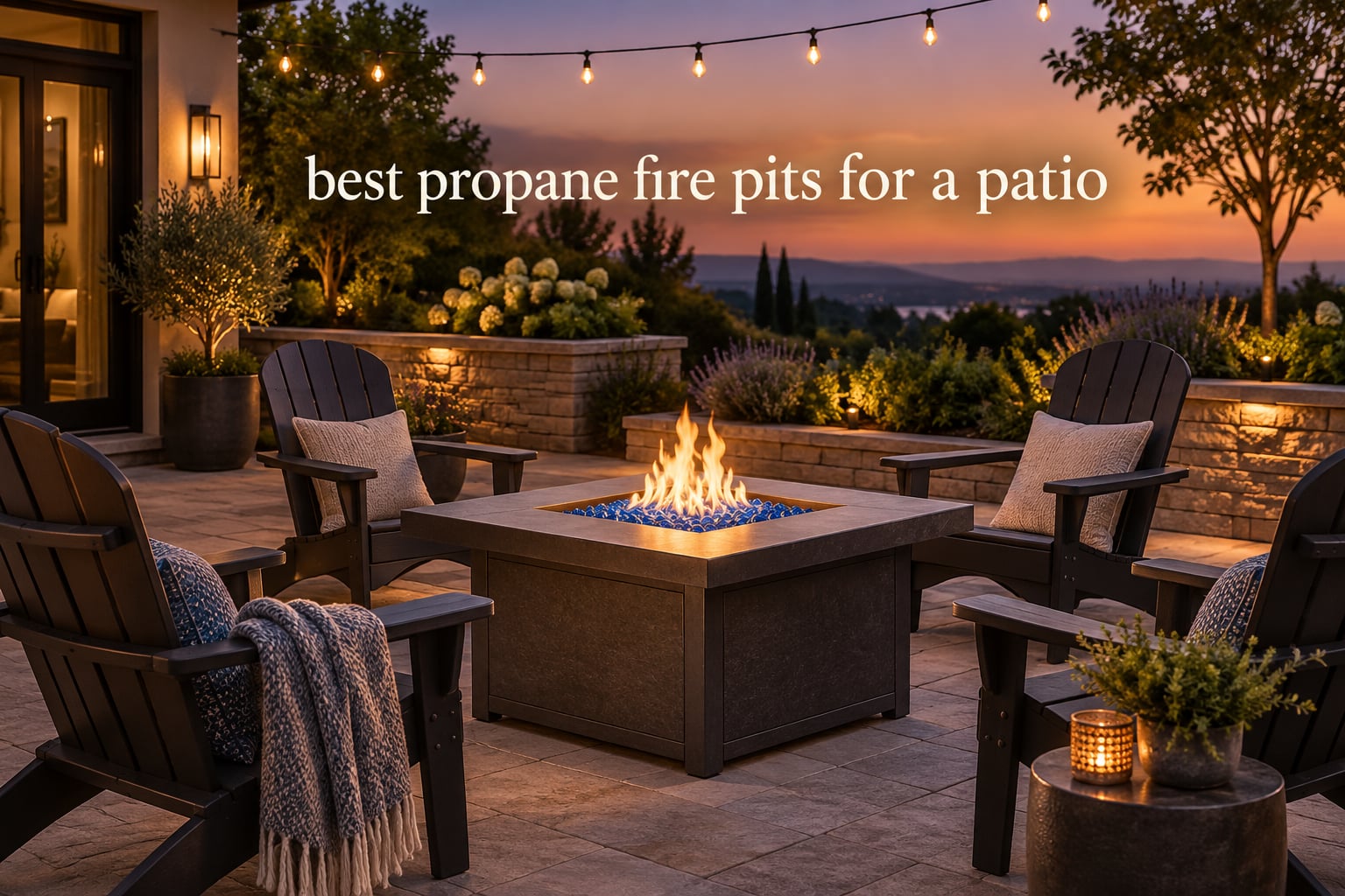 best propane fire pits for a patio