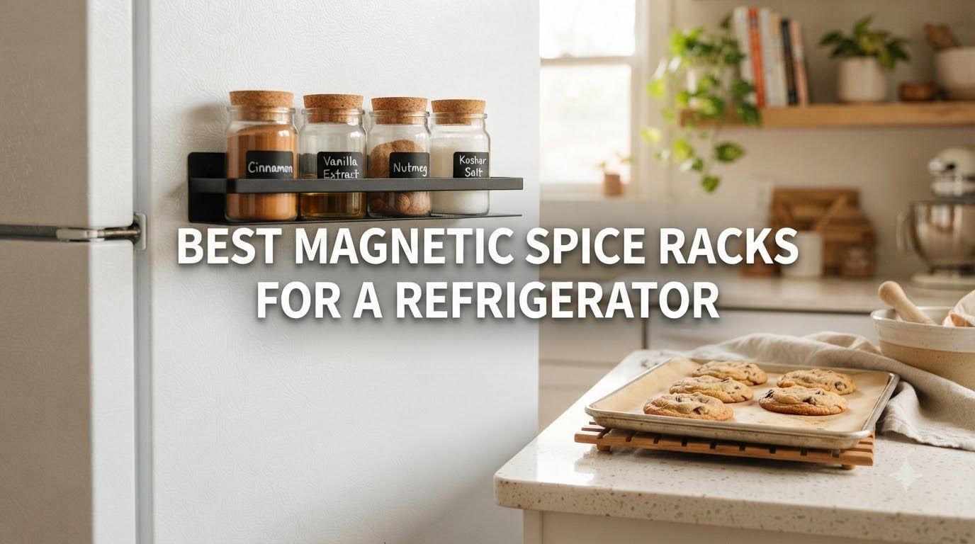 best magnetic spice racks for a refrigerator