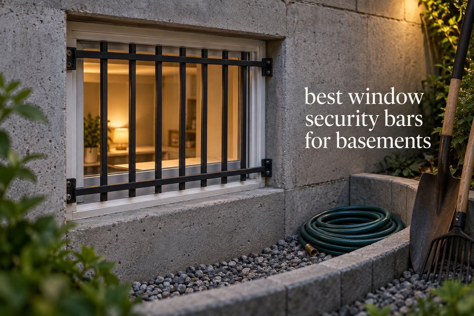 best window security bars for basements