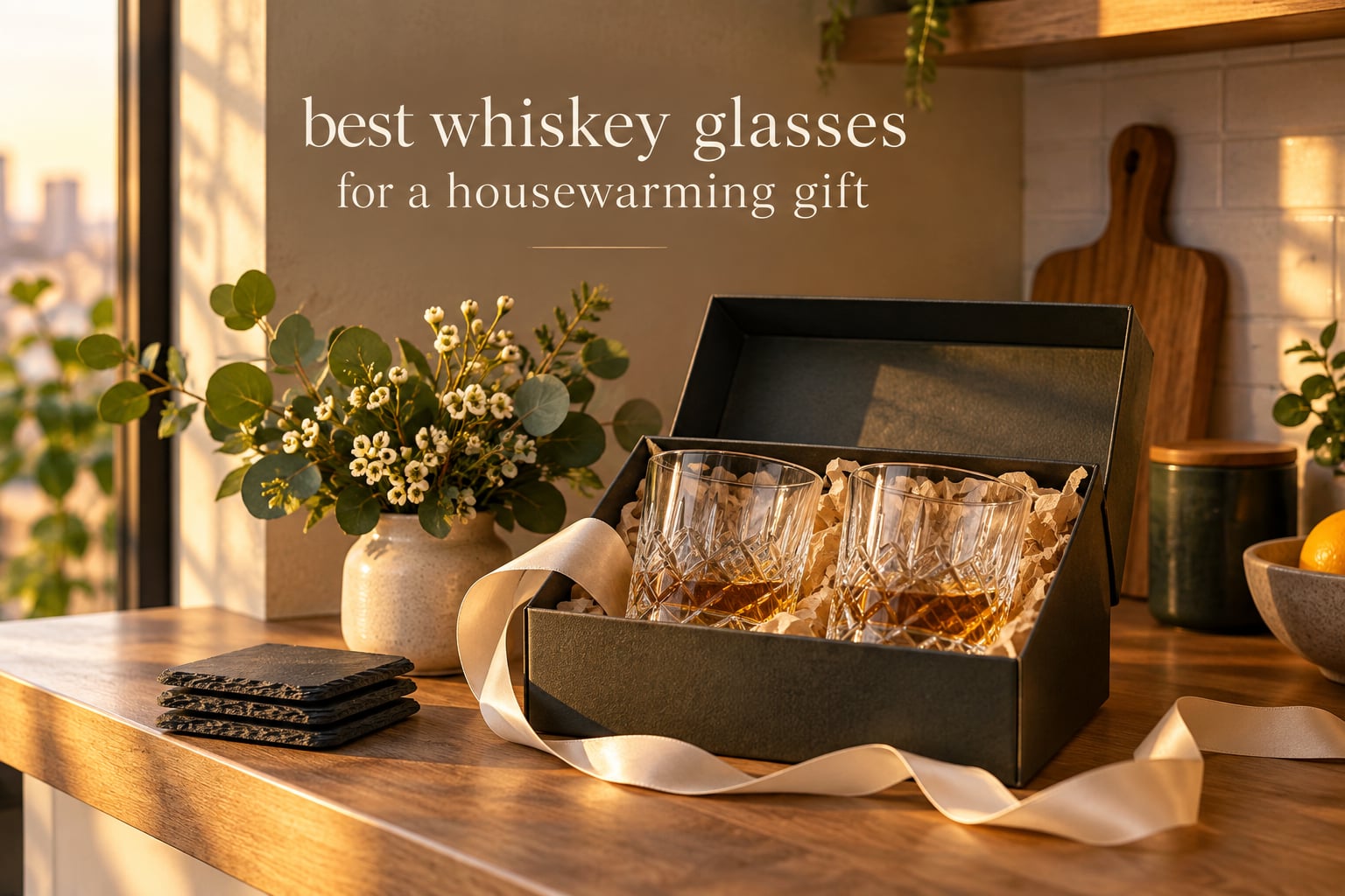 best whiskey glasses for a housewarming gift