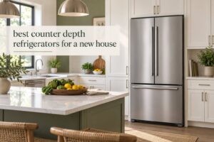 best counter depth refrigerators for a new house