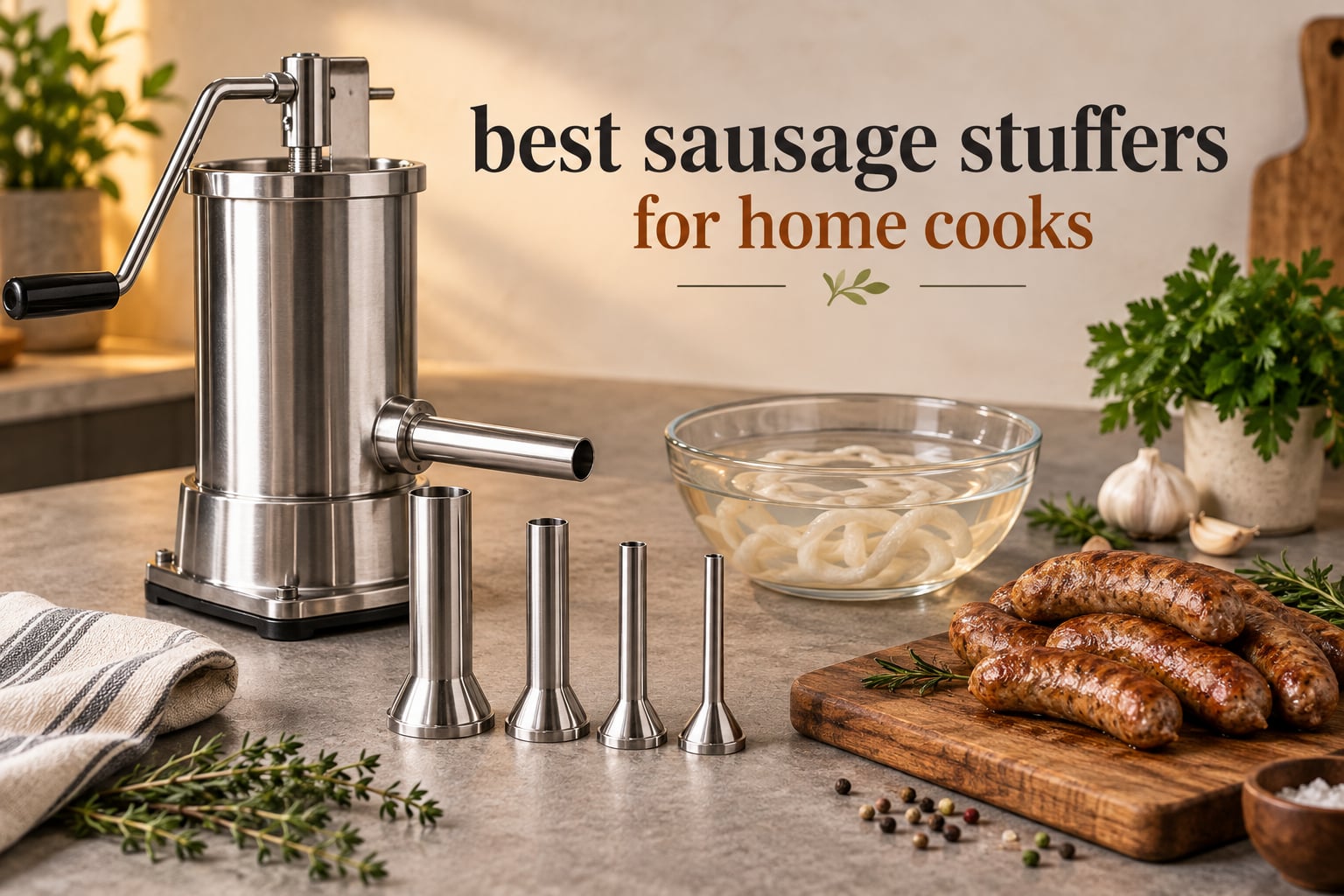 best sausage stuffers for home cooks