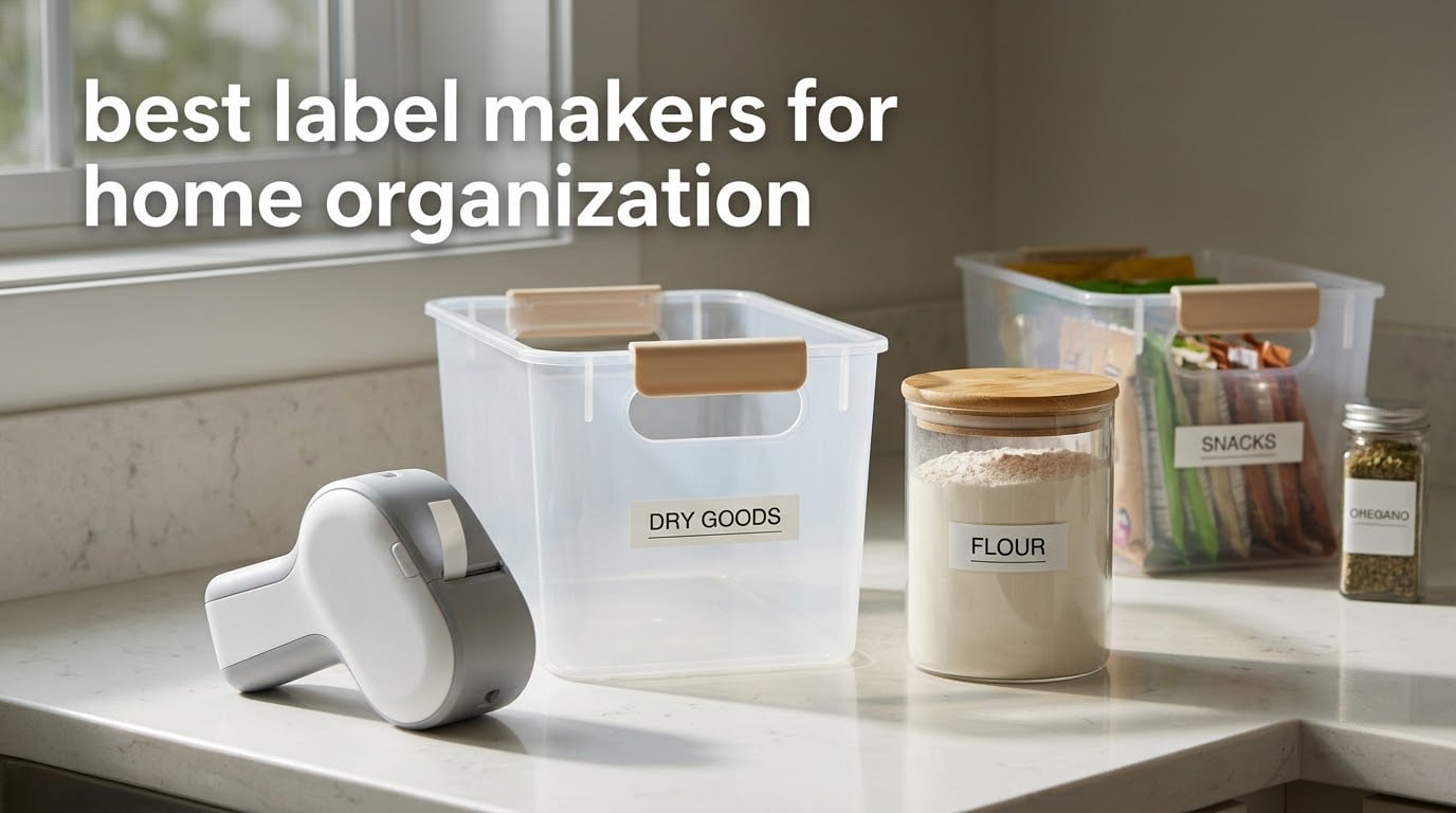 best label makers for home organization
