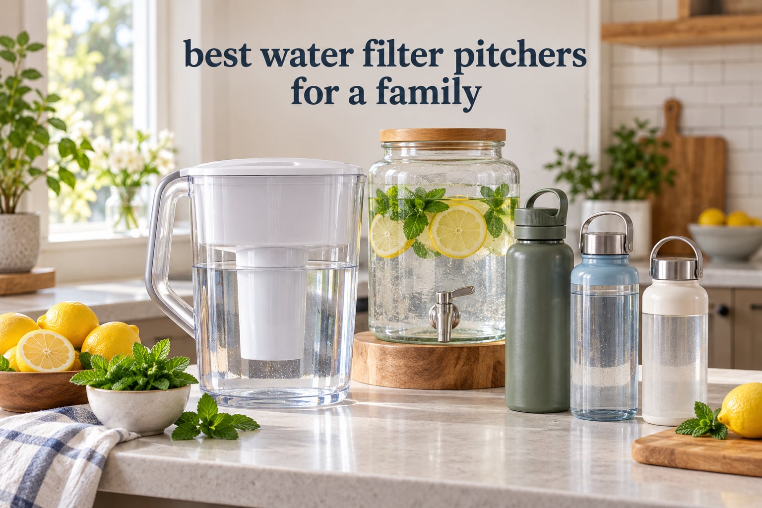 best water filter pitchers for a family