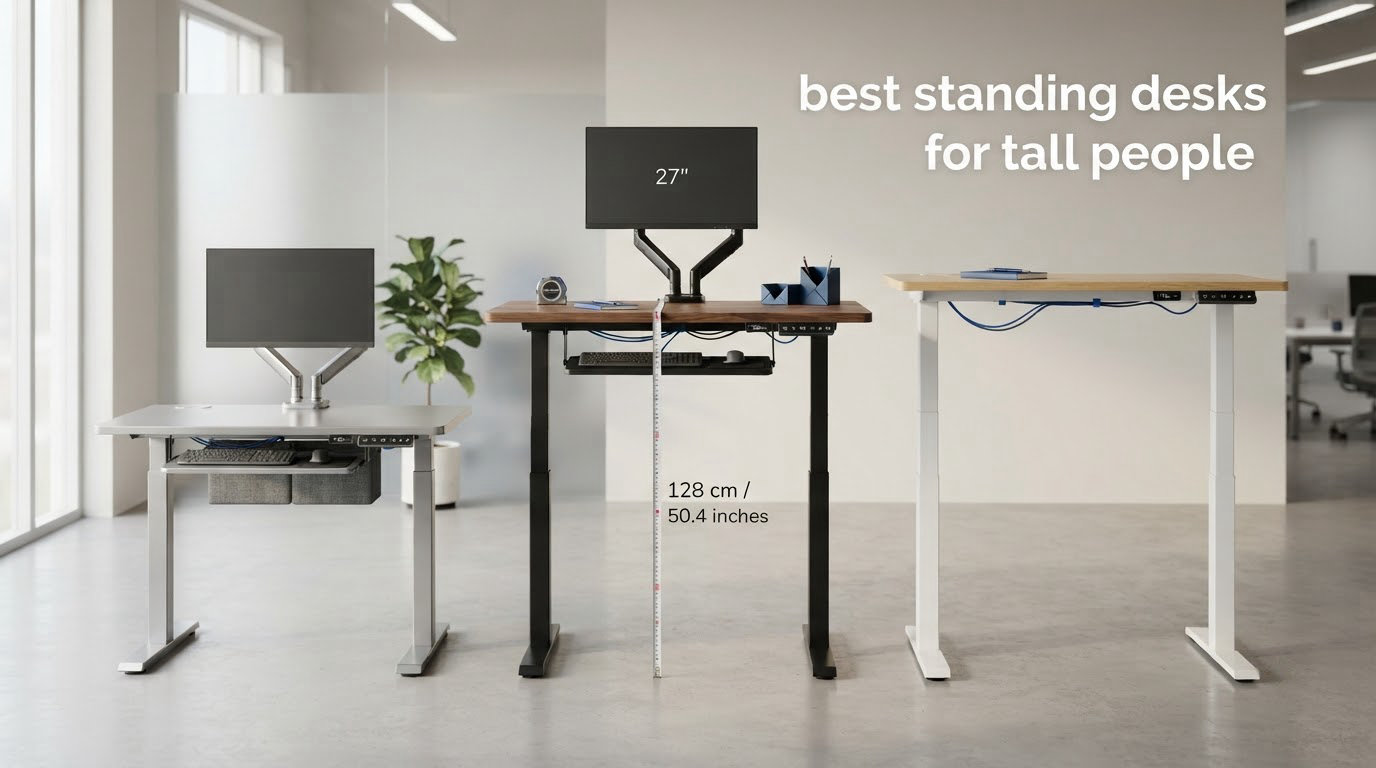 best standing desks for tall people