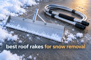 best roof rakes for snow removal