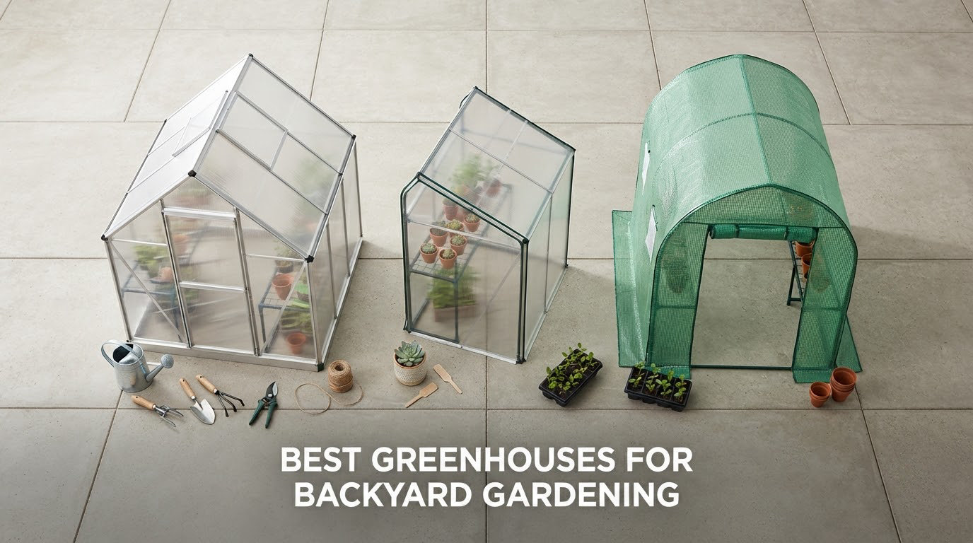 best greenhouses for backyard gardening