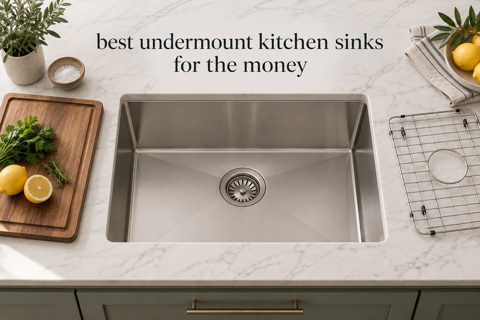 best undermount kitchen sinks for the money