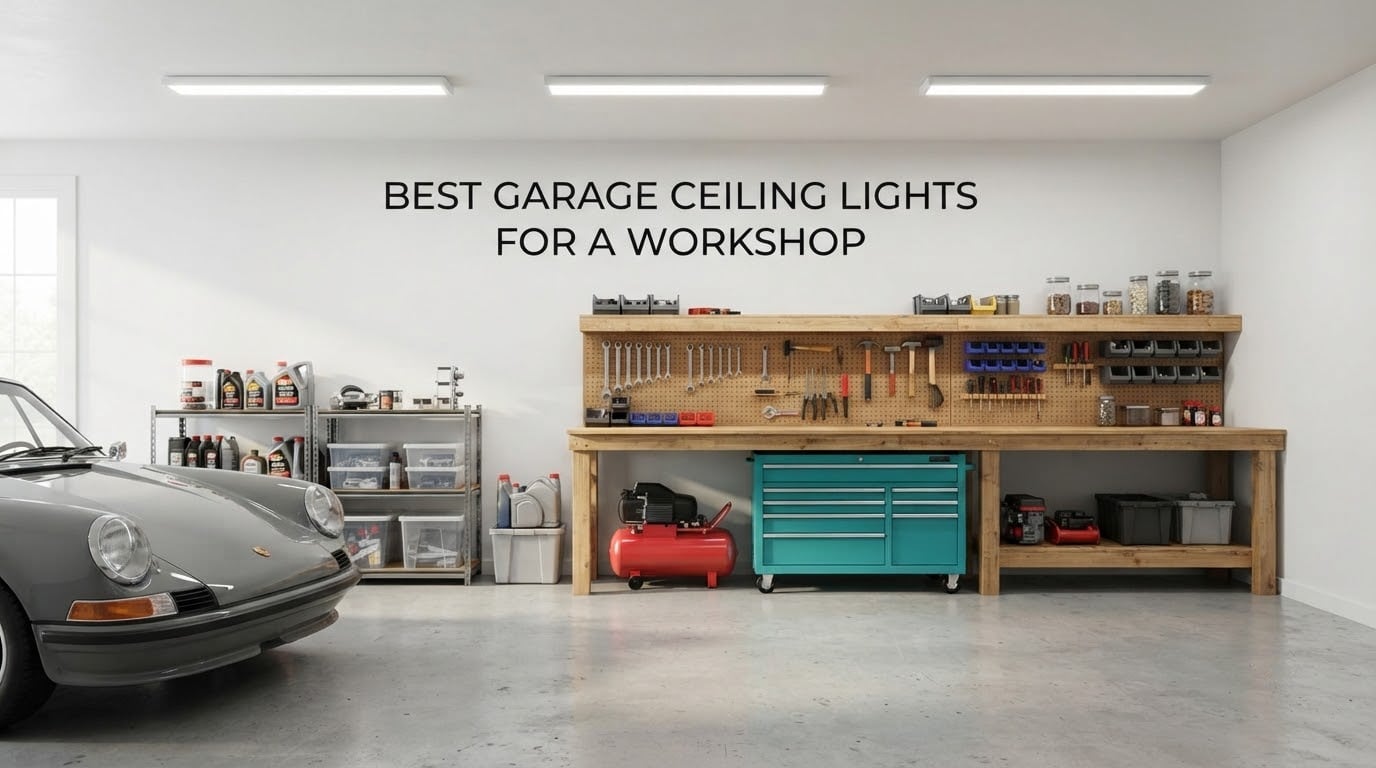 best garage ceiling lights for a workshop