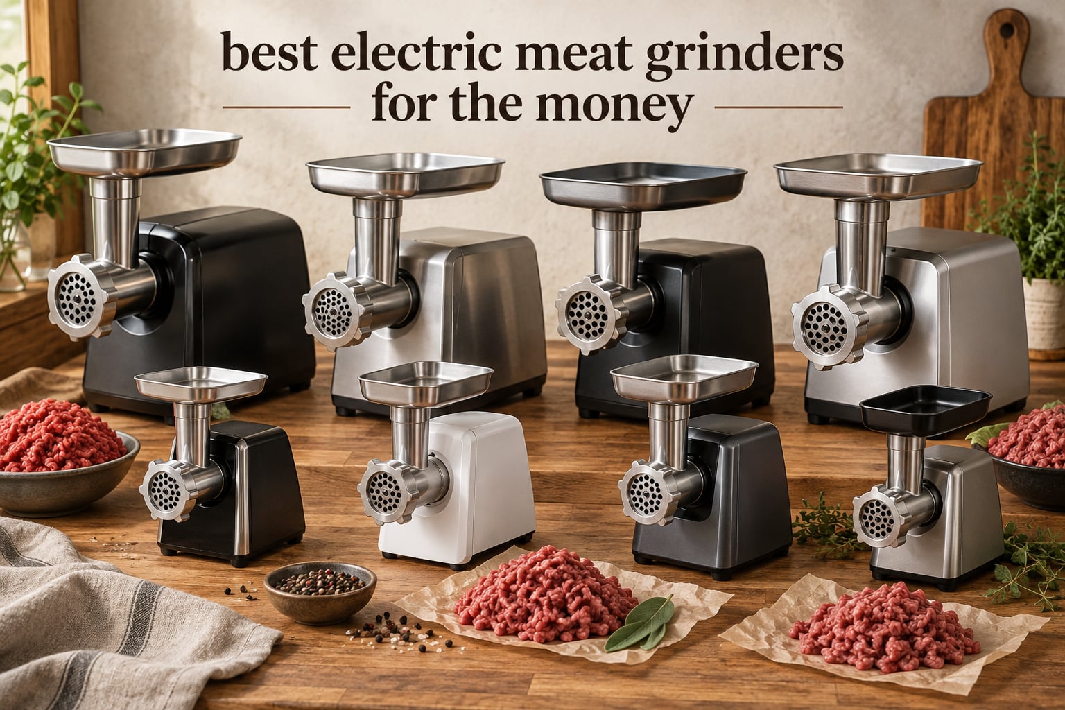 best electric meat grinders for the money
