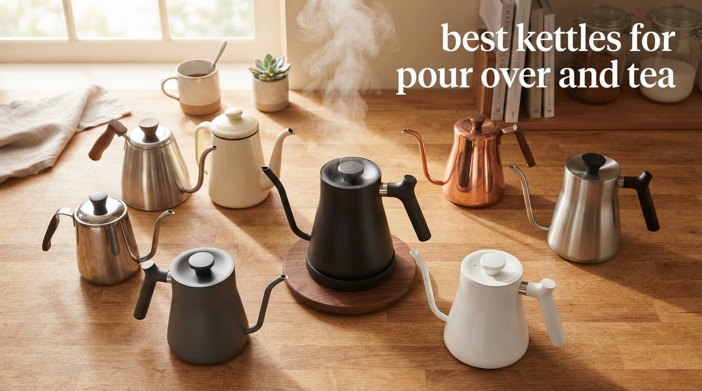best kettles for pour over and tea
