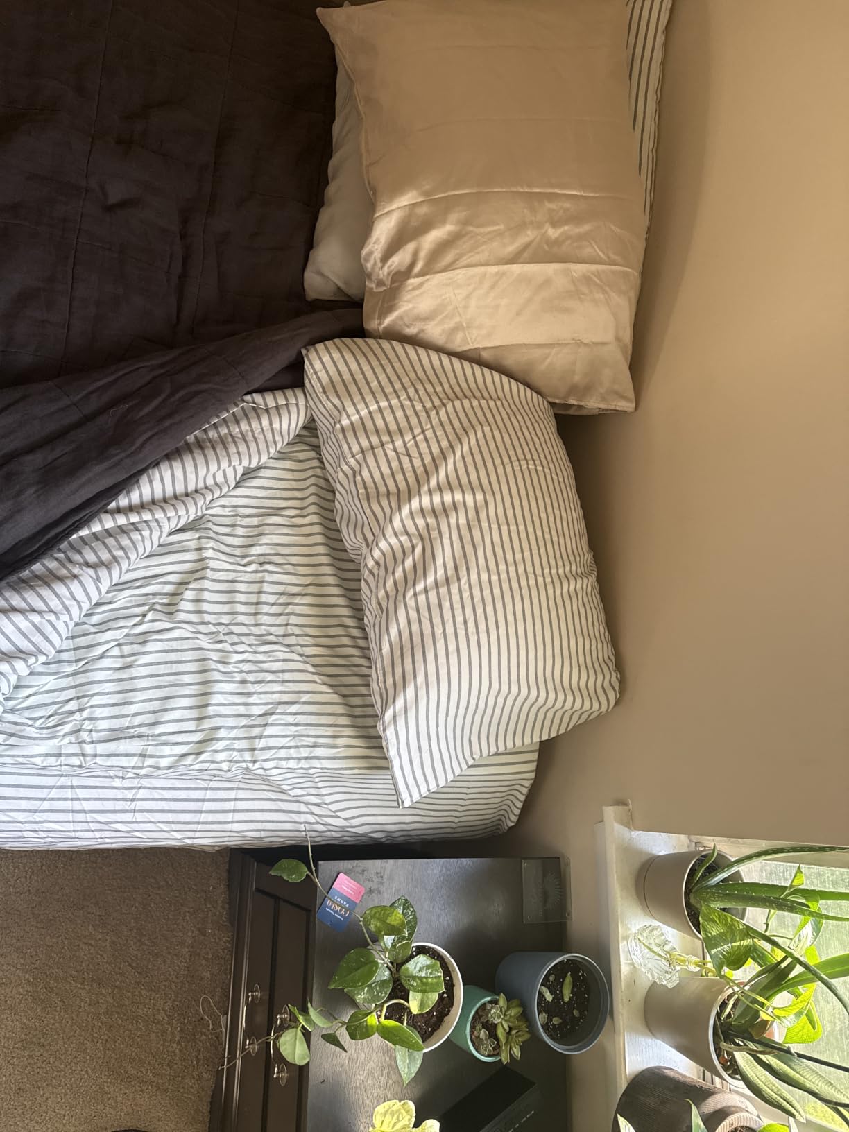 King Size 4 Piece Sheet Set - Comfy Breathable & Cooling Sheets - White customer photo 2