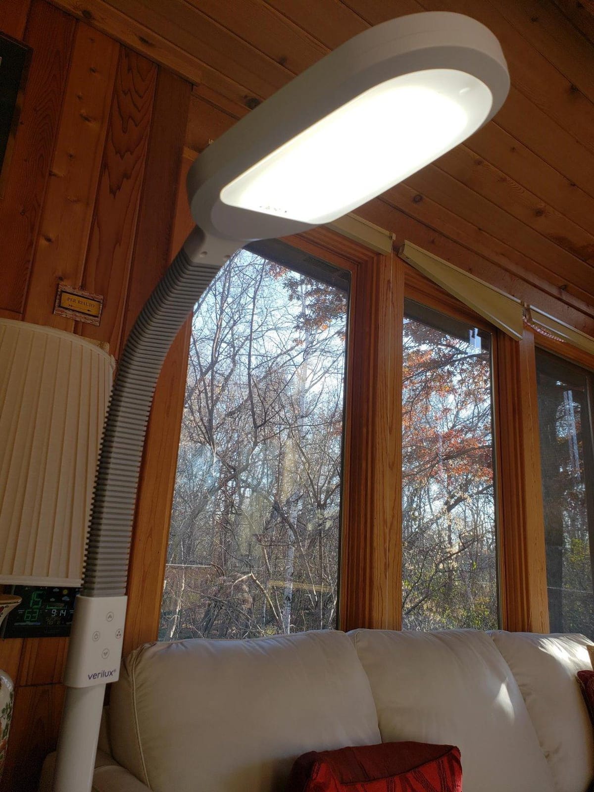 Verilux SmartLight Full Spectrum LED Floor Lamp with Adjustable Brightness customer photo 2