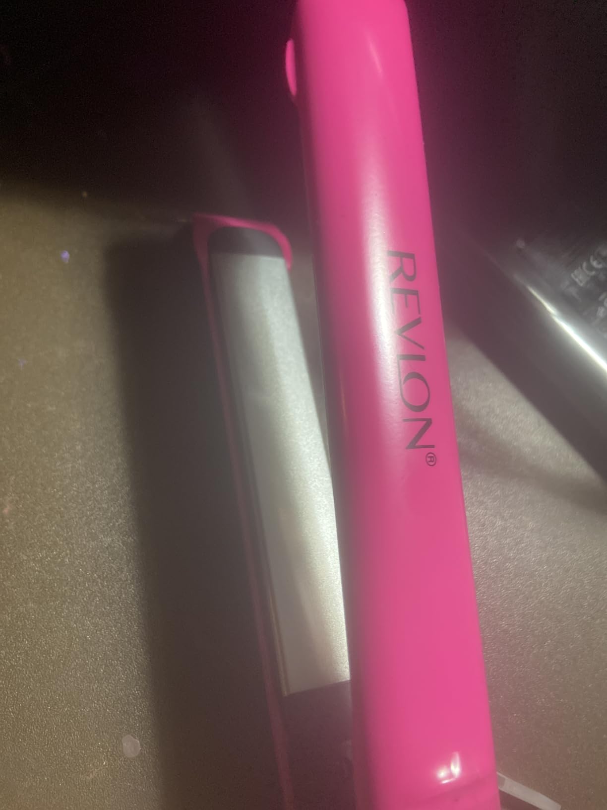 Revlon Smooth Brilliance Ceramic Hair Flat Iron | Smooth Glide and Ultra-Sleek Sylas, (1 in) customer photo 2