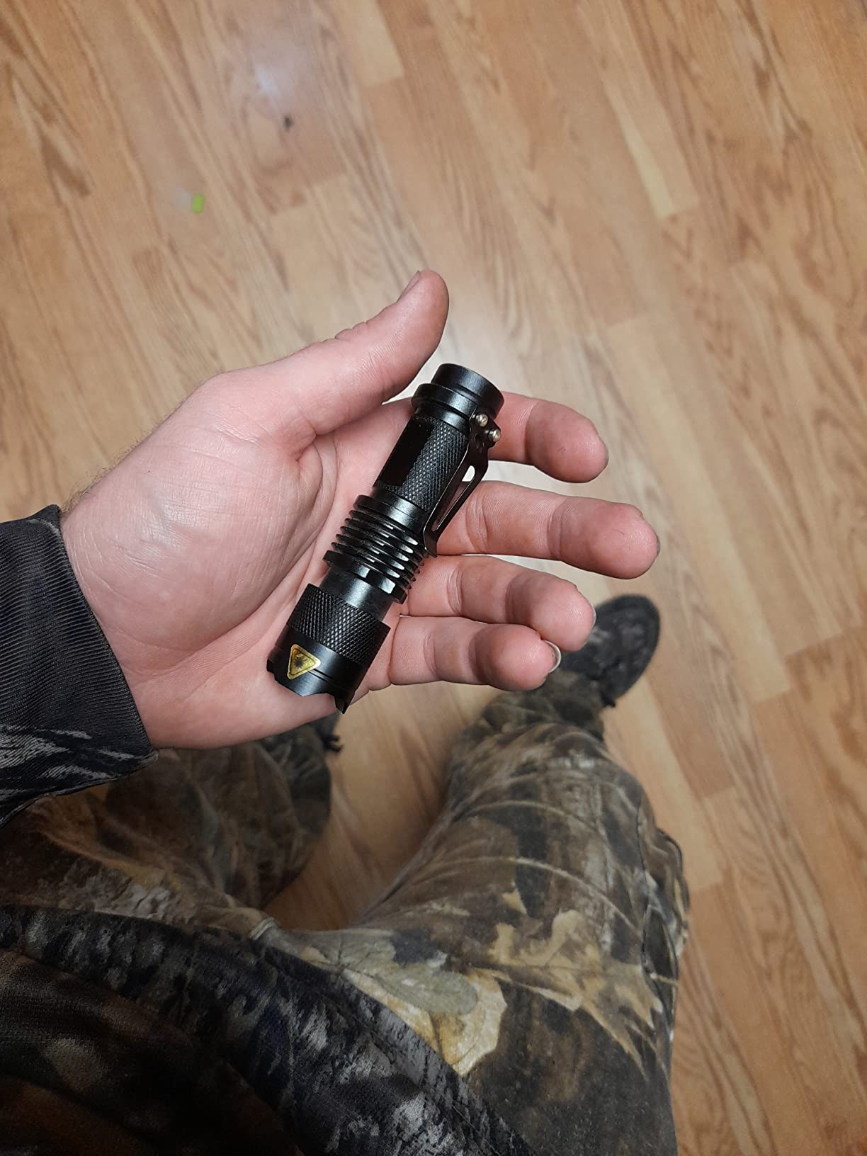 3 Pack Red LED Flashlight Single Mode Red Light Flashlight One Mode Zoomable Night Light Torch for Astronomy Aviation and Night Observation customer photo 1