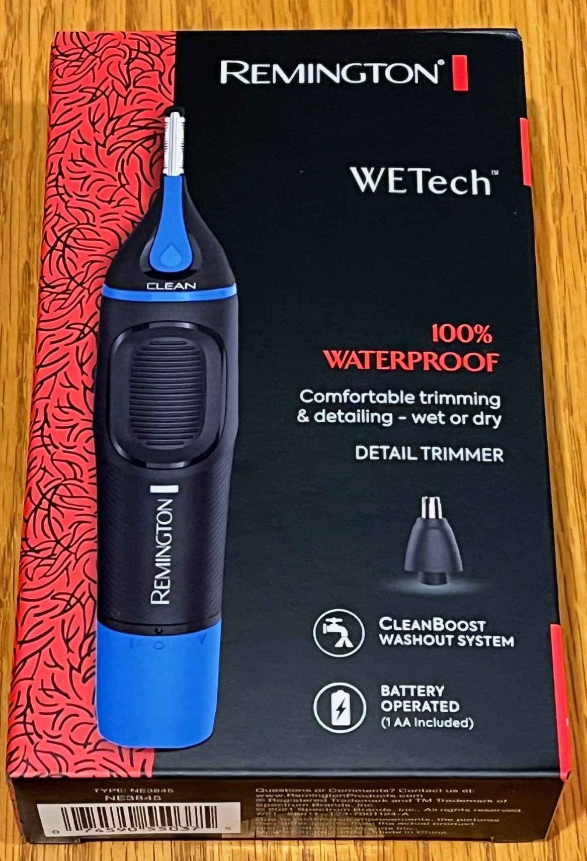 Remington Nose, Ear & Eyebrow Trimmer, Waterproof Groomer customer photo 1