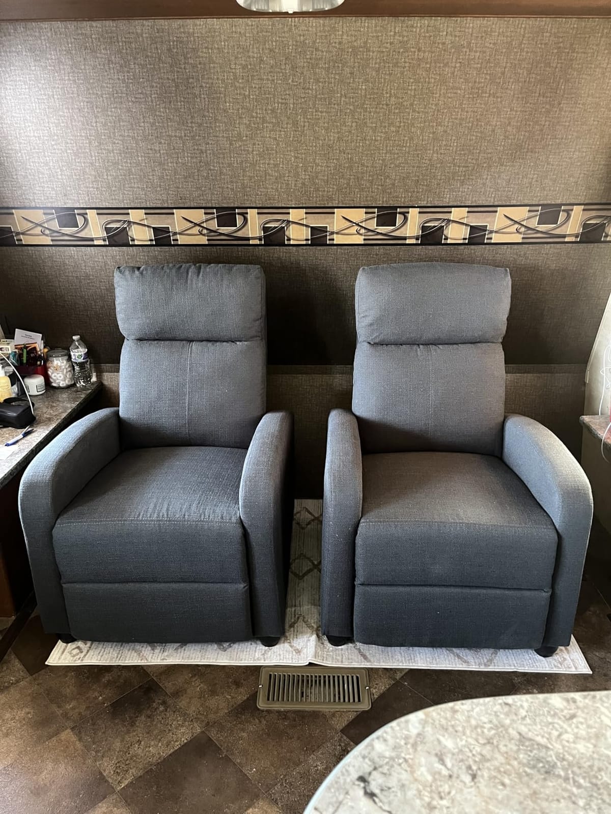 JUMMICO Recliner Chair Home Theater Single Recliner Sofa Living Room Chair customer photo 1