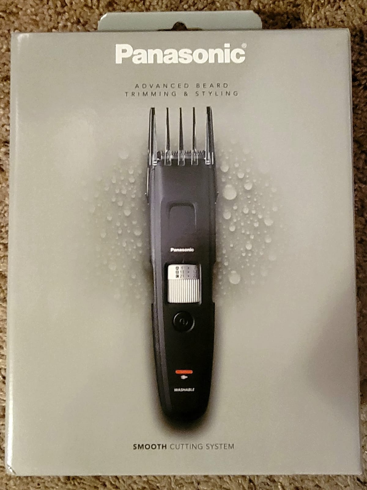 Panasonic Long Beard Trimmer for Men, Hair Trimmer with 58 Length Settings customer photo 1