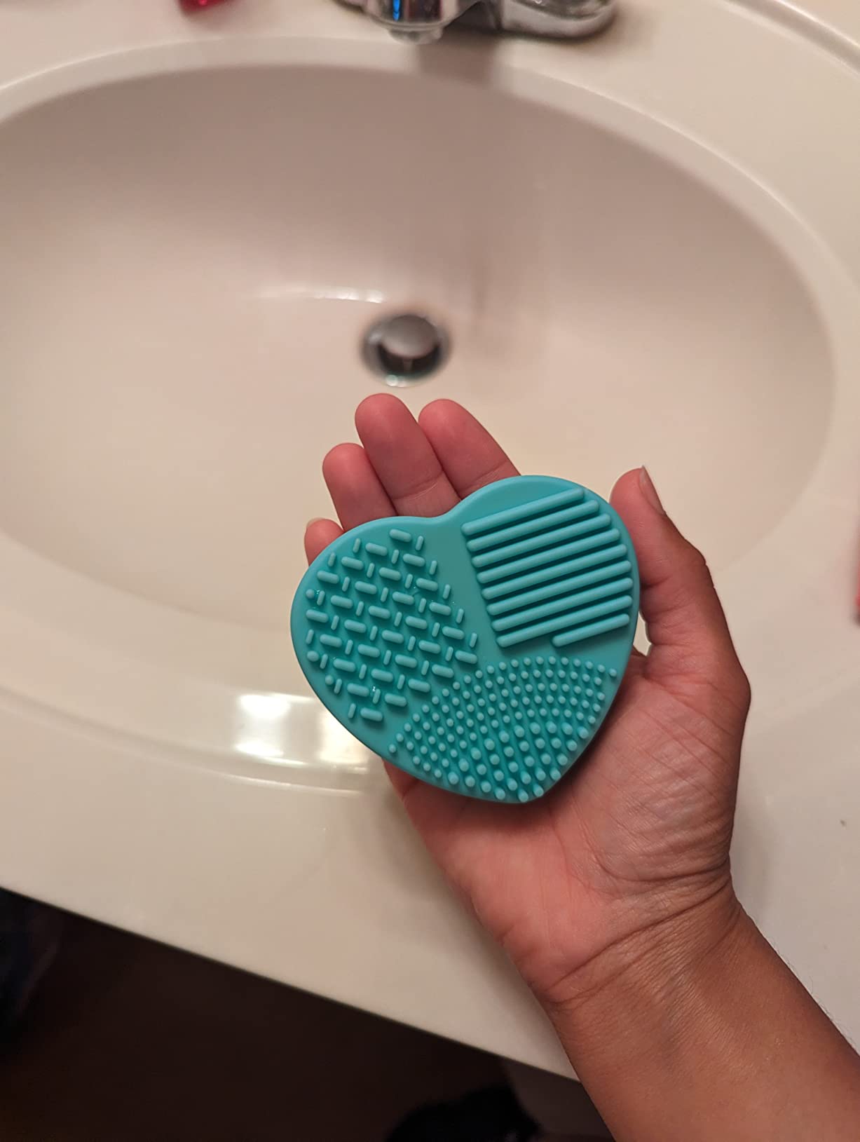 Clean-n-Fresh Makeup Brush Cleaner Set 2 Pack with Cleaning Mat 6.8 Fl Oz customer photo 2