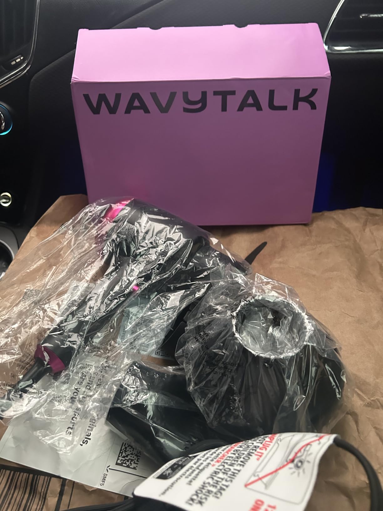 Wavytalk Blown Away Ionic Hair Dryer with Diffuser for Curly Hair customer photo 1