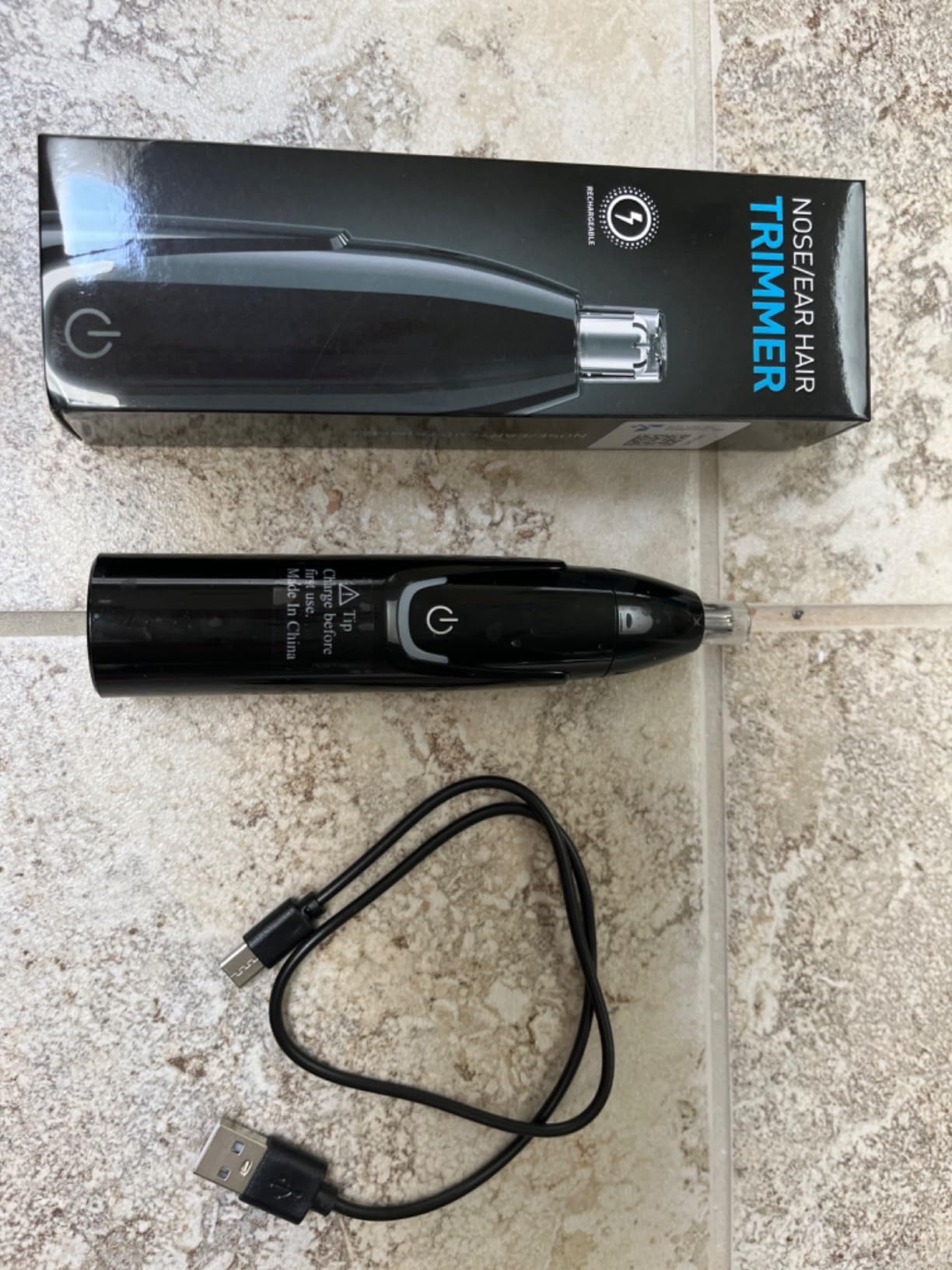 ZORAMI Rechargeable Ear and Nose Hair Trimmer - 2026 Professional Painless Eyebrow & Facial Hair Trimmer for Men Women, Powerful Motor and Dual-Edge Blades for Smoother Cutting Black customer photo 2