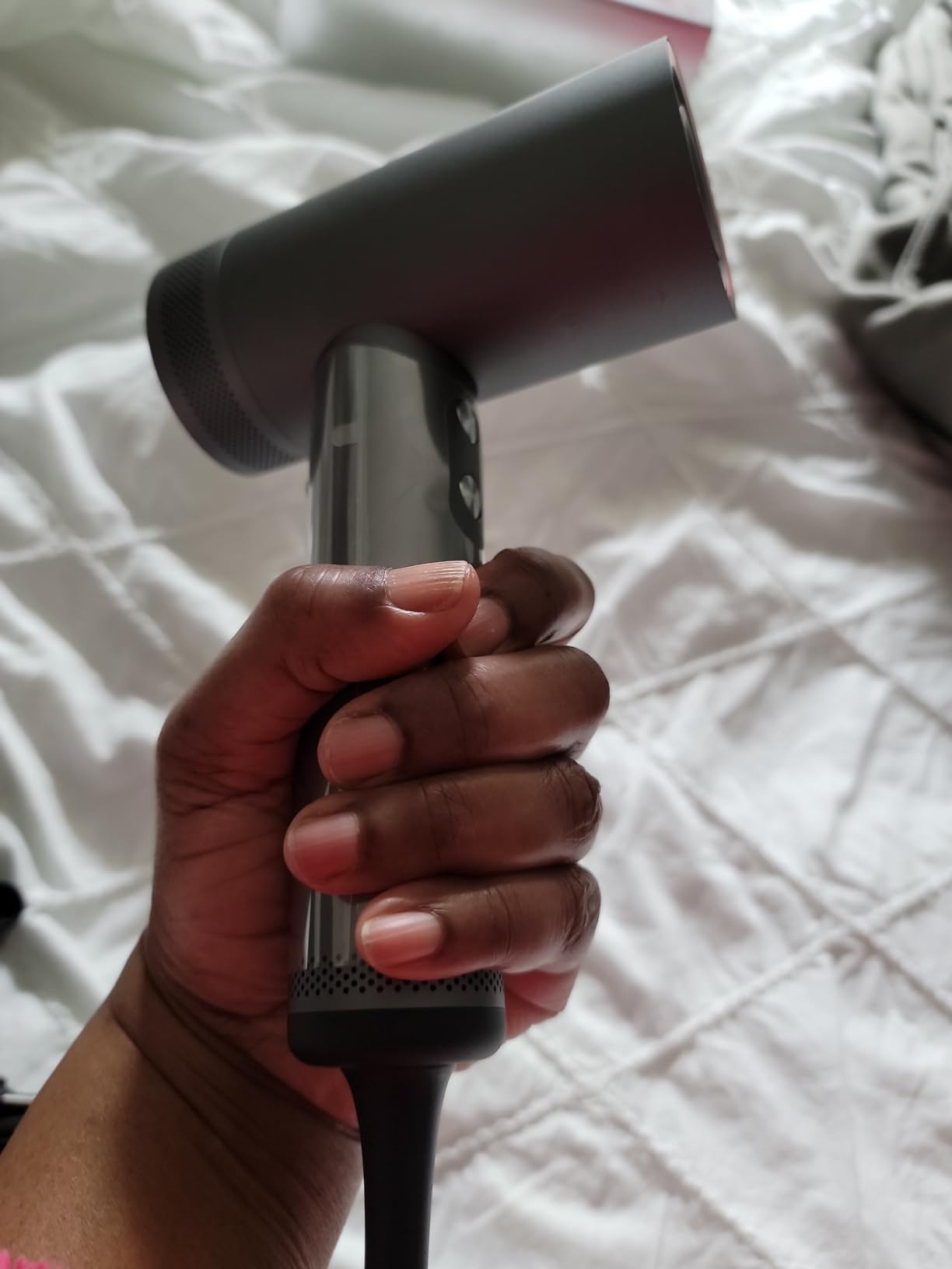 TYMO Blow Dryer with Comb & Diffuser, 110,000RPM Professional Hair Dryer customer photo 2