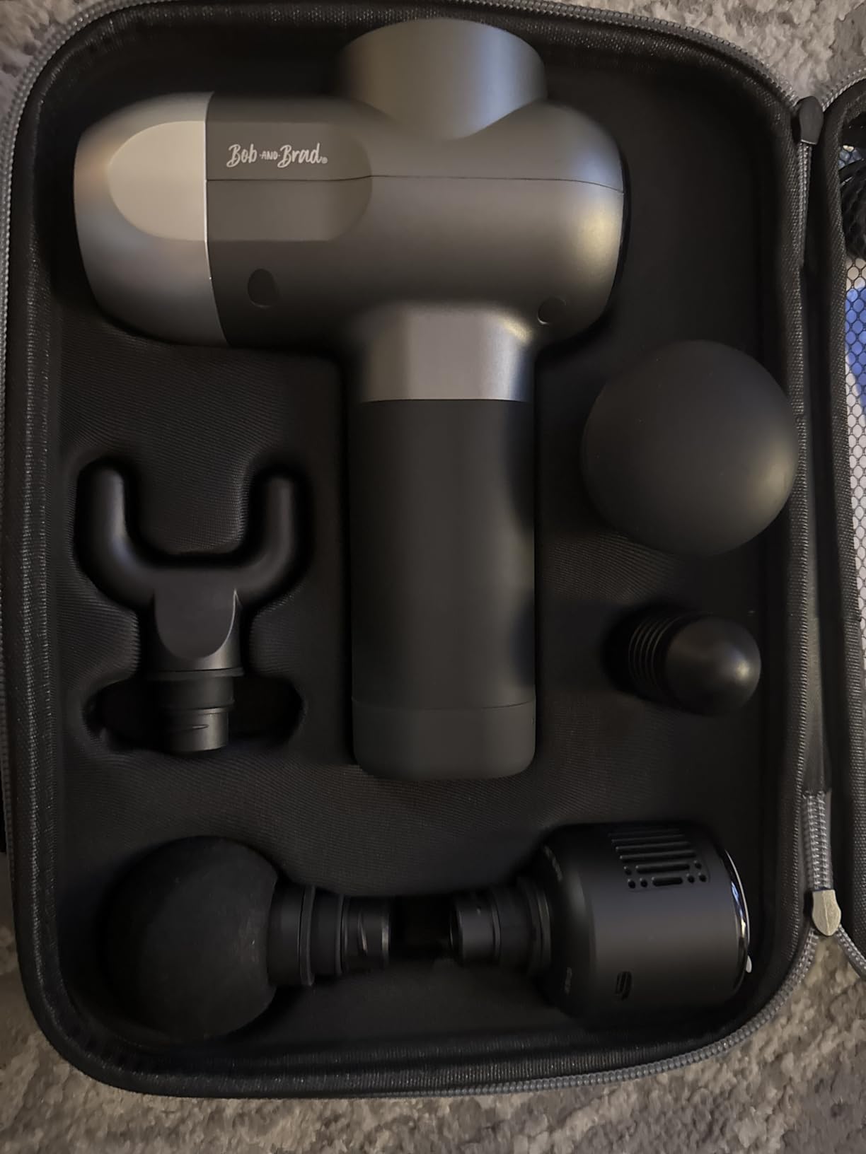 BOB AND BRAD C2 Pro Massage Gun with Heat and Cold Therapy, FSA Eligible & HSA Approved, PT-Developed Deep Tissue Back Massager for Athletes, Men & Women — Birthday & Holiday Gifts customer photo 1