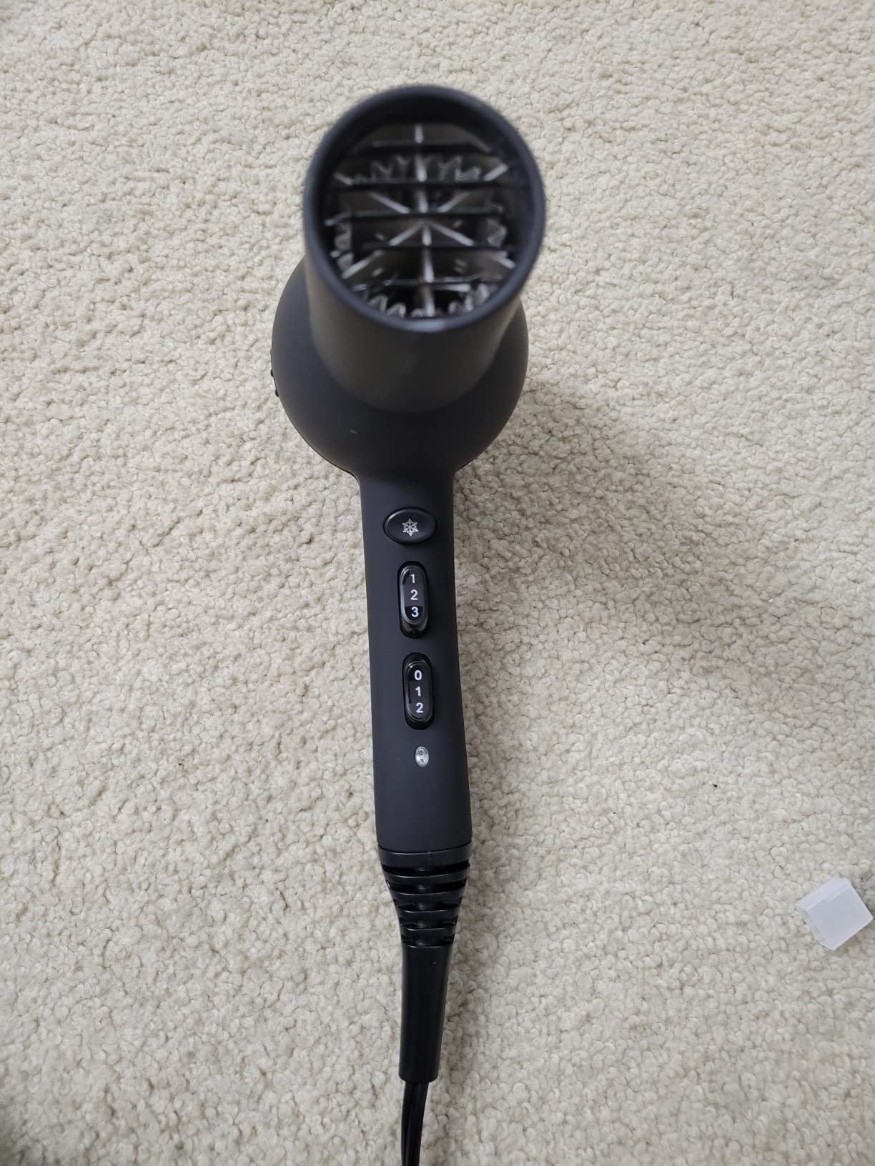 L’Ange Hair Soleil Professional Hair Dryer | Fast Drying Ionic Blow Dryer for Frizz-Free Results | 3 Heat Settings with Cool Shot Feature | Lightweight Hairdryer with Concentrator 1875W | Blush customer photo 1