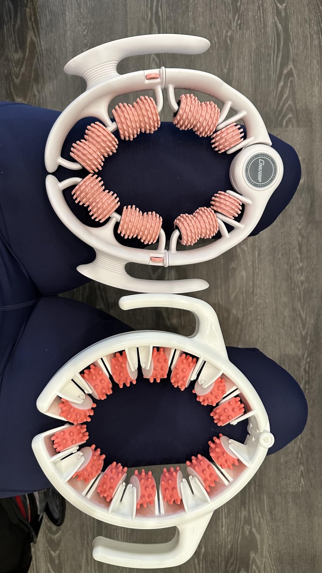 ONUEMP Cellulite Massager Roller Cellulite Remover Muscle Roller, Pink customer photo 2