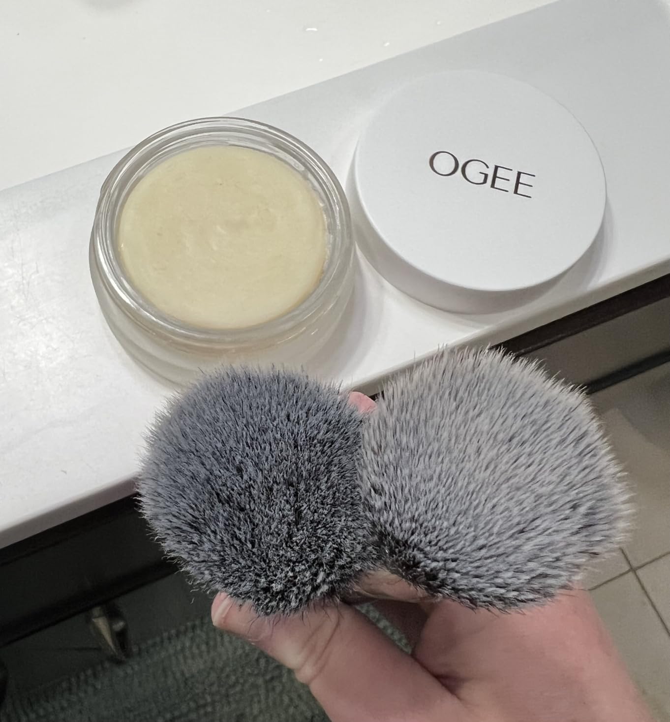 Ogee Brush Wash Bar - Gentle Makeup Brush Cleanser, Organic & Made in USA customer photo 1