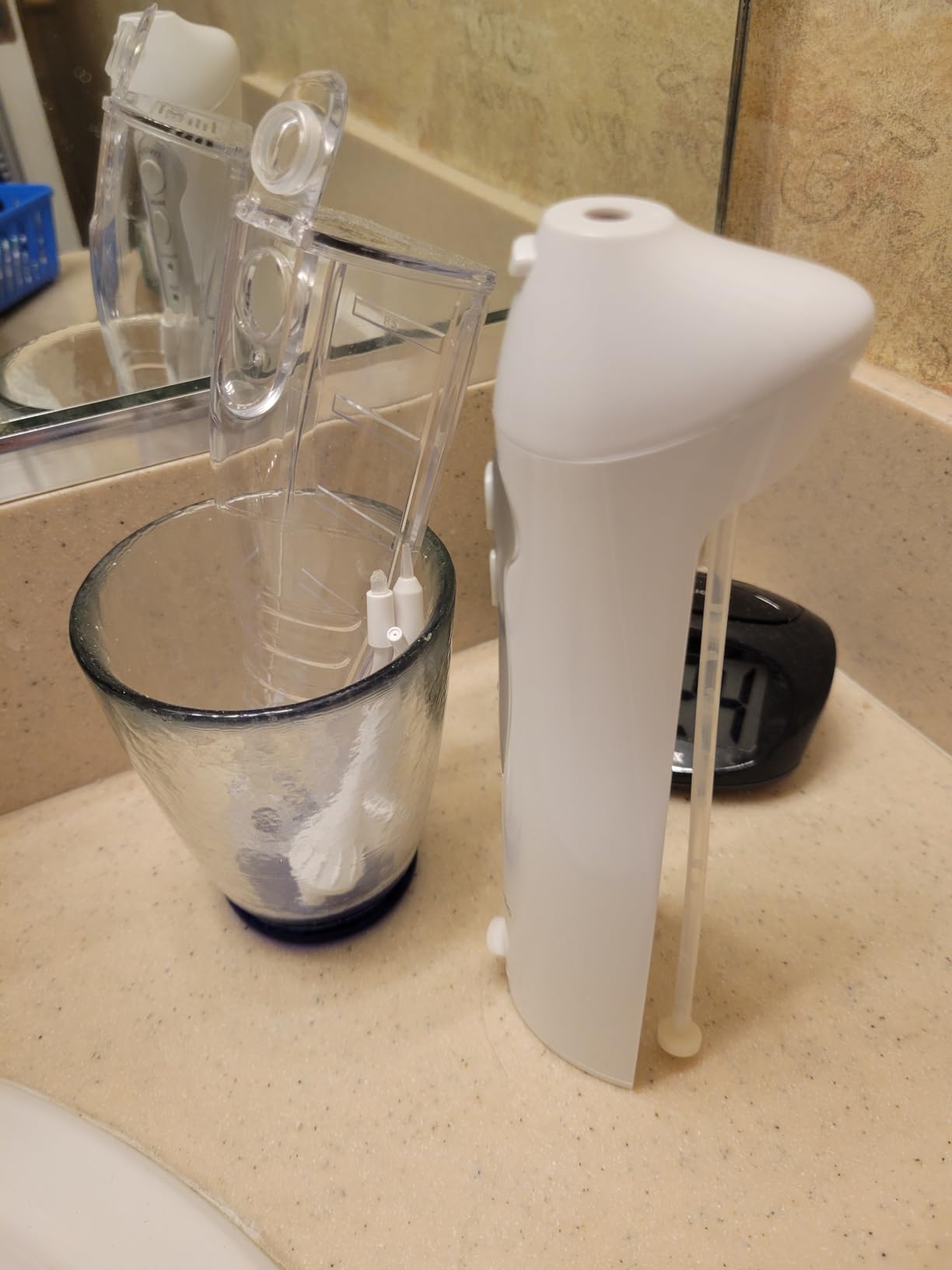 AquaSonic Aqua Flosser Water Flosser, ADA Accepted, Mint Green Metallic customer photo 1