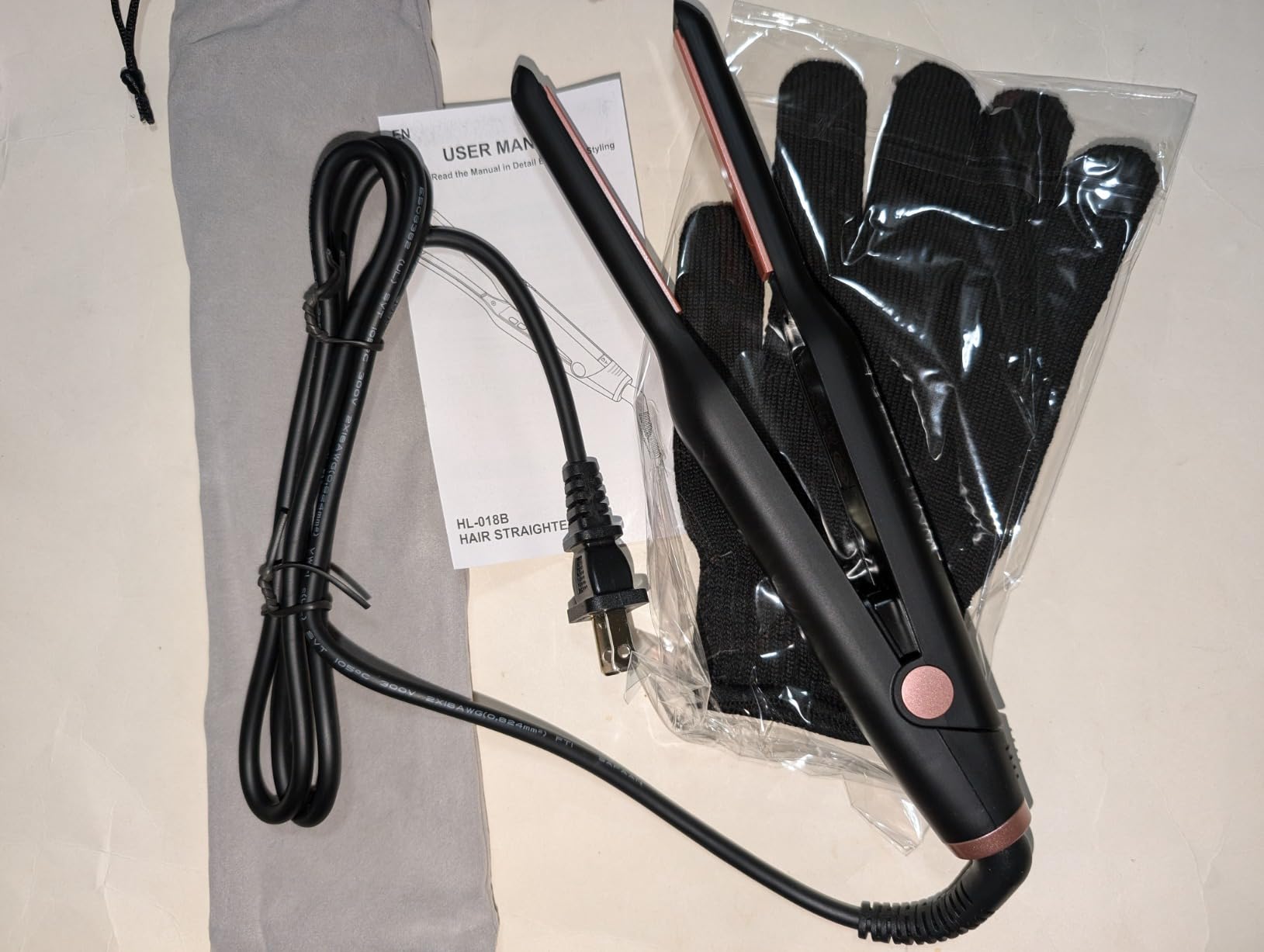 SAOSA Mini Pencil Flat Iron for Short Hair - 0.3