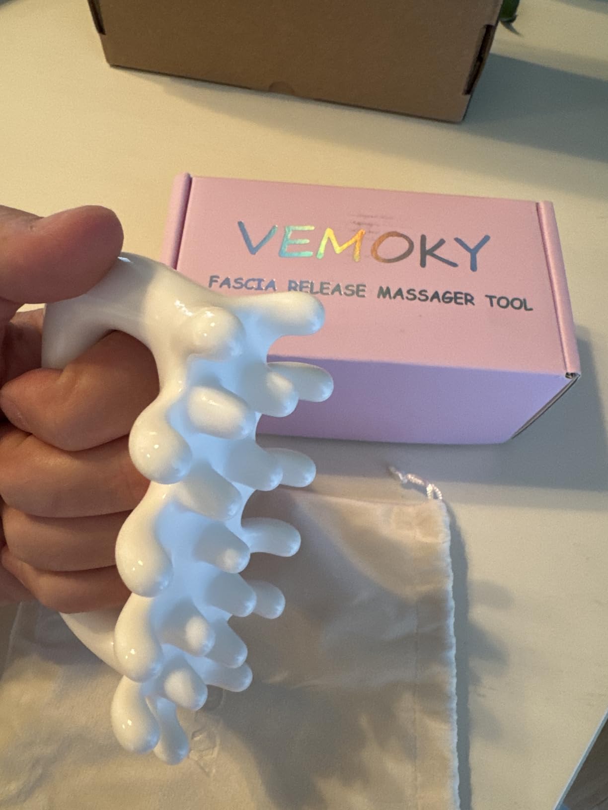 Fascia Massage Tool Trigger Point Massage Tools Anti Blaster for Cellulite Massage Tool Reaching Deep Myofascial Tissue Throughout The Body Release Muscle Knot Reduction Cellulite customer photo 1