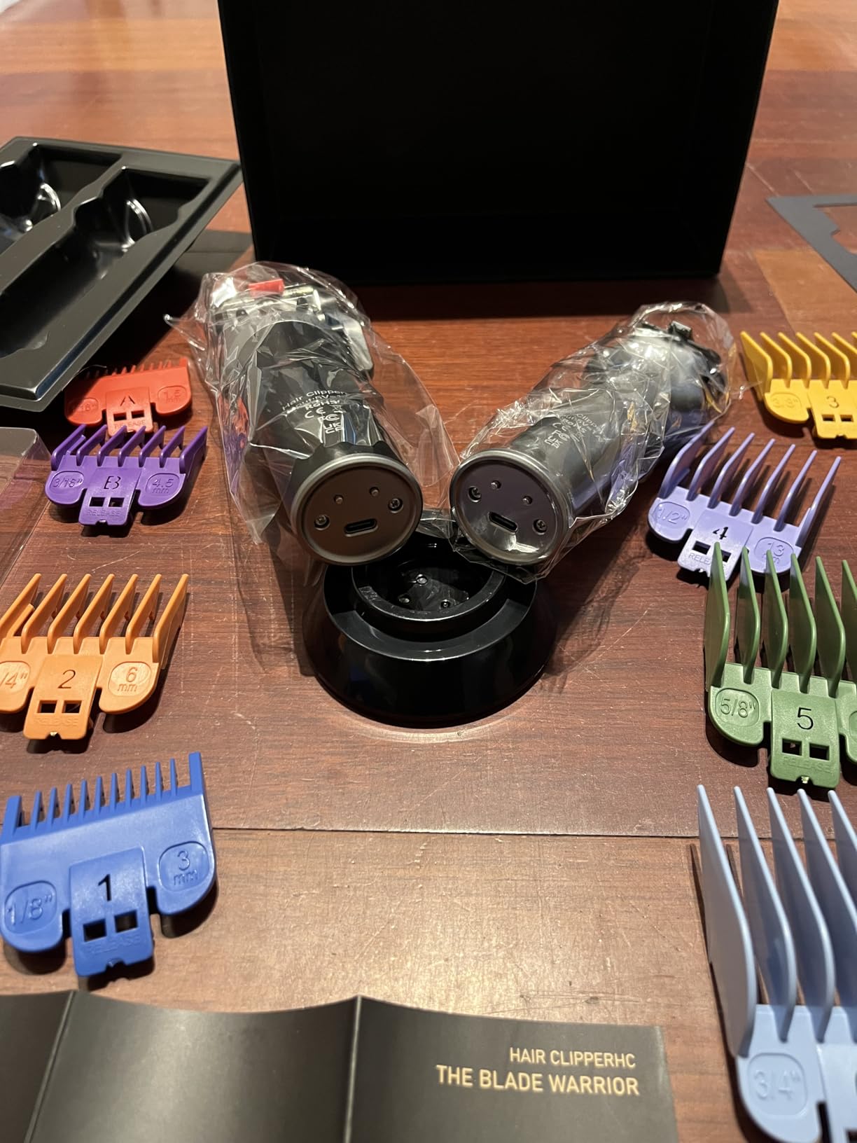 ANGFAN Hair Clippers for Men 8000RPM Brushless Motor 440C Steel Blades customer photo 1