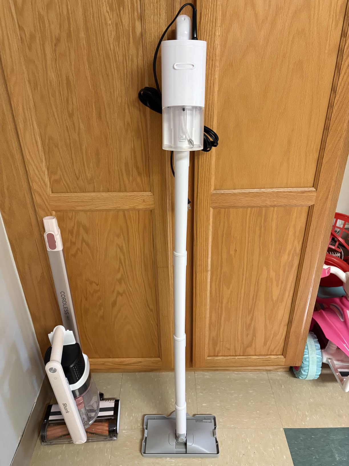 Steam Cleaner, 10-in-1 Detachable Handheld Steam Mop for Multi-Surface customer photo 1