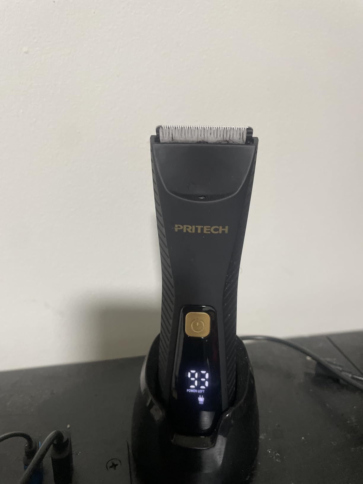PRITECH Manscape Body Hair Trimmer - Waterproof Pubic Hair Ball Trimmer, Ceramic Blade Shavers Electric Razors for Men with USB-C Charging, Wet/Dry Use, Nick-Free Mens Grooming Kits, Gifts for Men customer photo 2