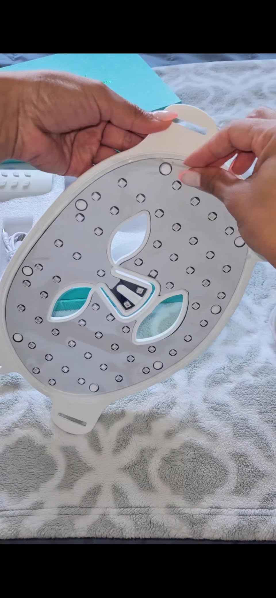 Red Light Therapy for Face, 8 Color LED Face Mask for Anti-Aging & Acne customer photo 1