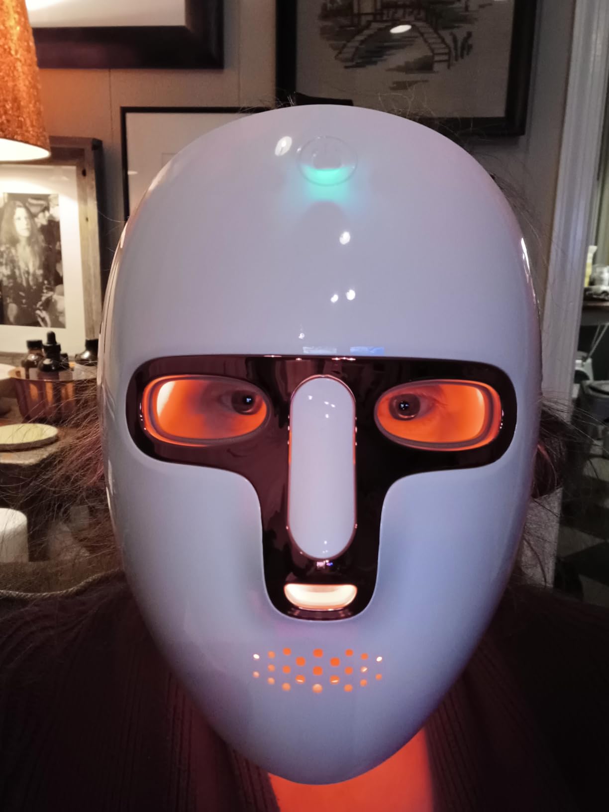 Red Light Therapy for Face, 7 Color LED Face Mask, Cordless Rechargeable customer photo 1
