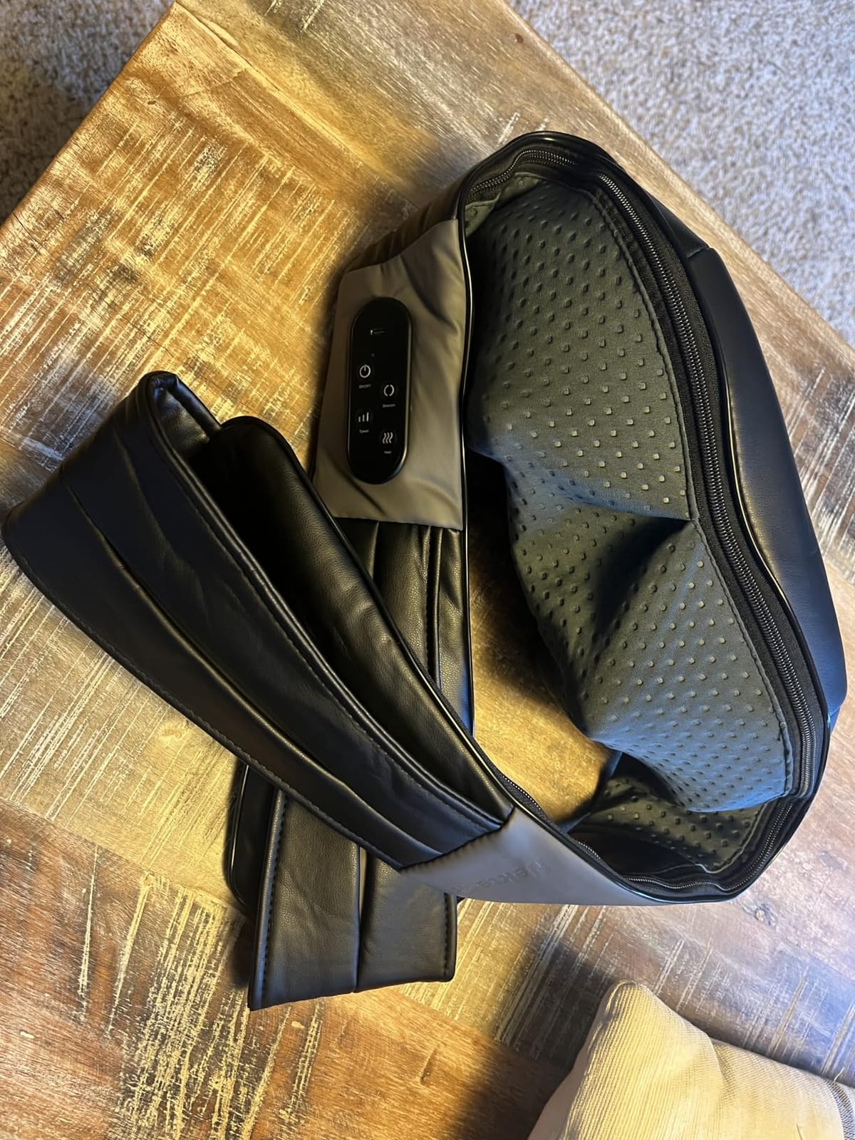 Nekteck Shiatsu Neck Massager with Heat, 2026 Upgraded Cordless Massage customer photo 2