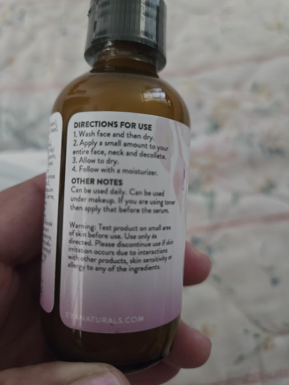 Eva Naturals Peptide Serum, 0.25mm Titanium Derma Roller Microneedling Kit customer photo 2