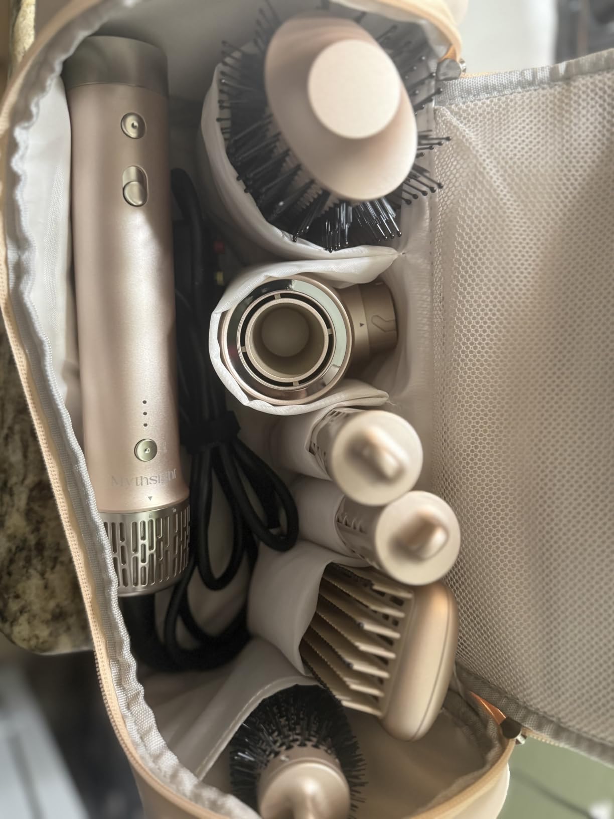 Mythsight StyleVibe 6-in-1 Air Styler with Hair Dryer & Auto-Wrap Curl L/R customer photo 2